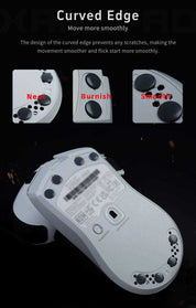 X-Raypad Obsidian Pro Air Mouse Skates - Universal Dots (Grey) - InputGear DE